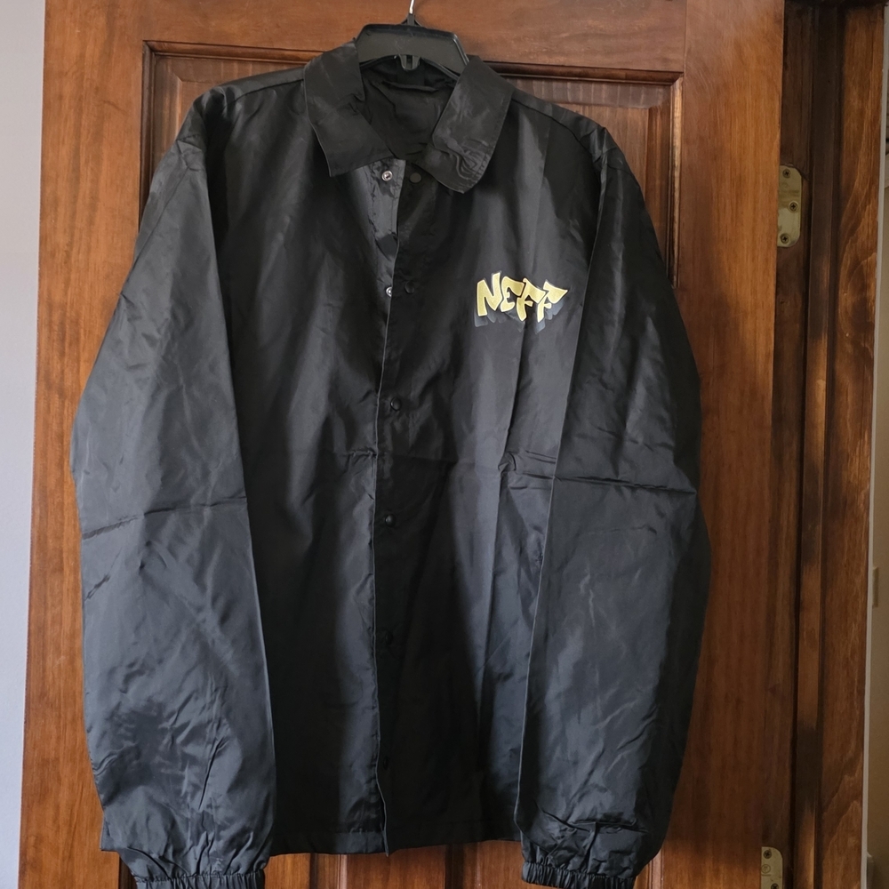 Neff Black Jacket With Ducks